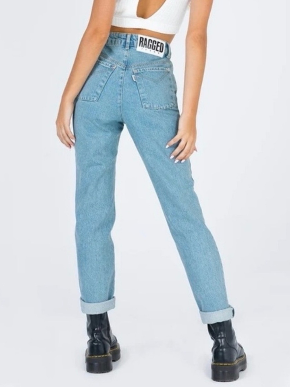 Ragged Priest Baggy Taper Jeans 26